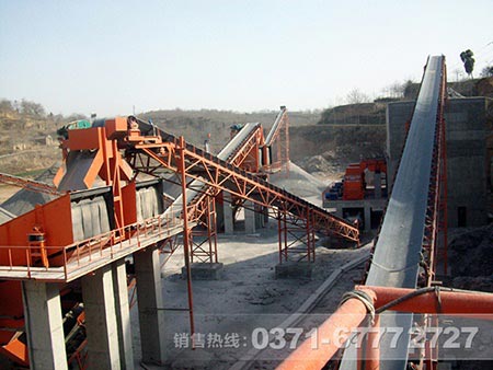 青石破碎生產線 青石破碎生產線