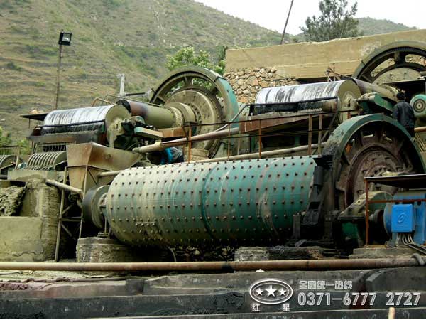 赤鐵礦選礦工藝流程客戶現場圖一 赤鐵礦選礦工藝流程客戶現場圖一