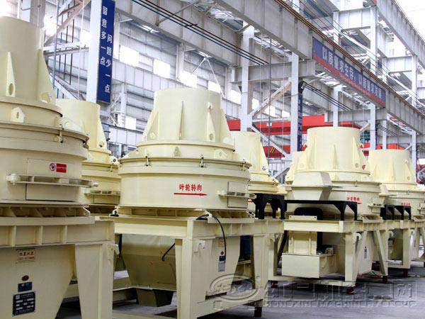 直通沖擊式石英砂制砂機 直通沖擊式石英砂制砂機