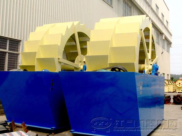 輪斗式洗砂機 輪斗式洗砂機