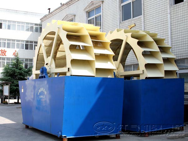 輪斗式洗石設備 輪斗式洗石設備