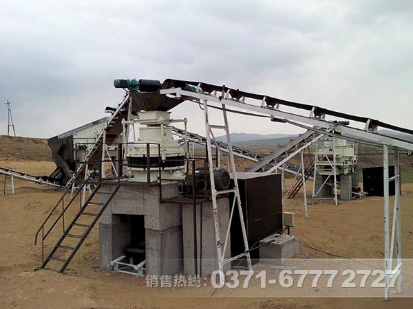 多缸液壓圓錐破生產現場 多缸液壓圓錐破生產現場