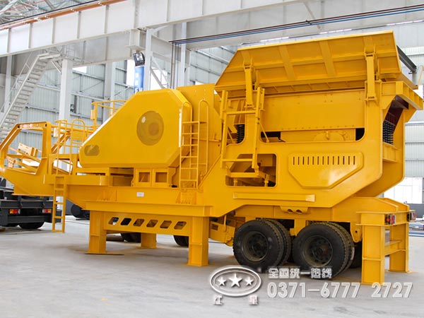 輪胎式移動破碎站哪兒有賣的？大概價格是多少