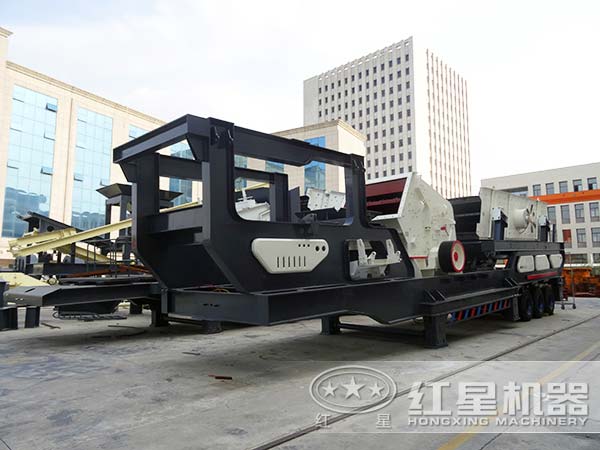 建筑垃圾處理移動破碎站 建筑垃圾處理移動破碎站