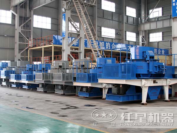 制沙機廠家車間一角 制沙機廠家車間一角