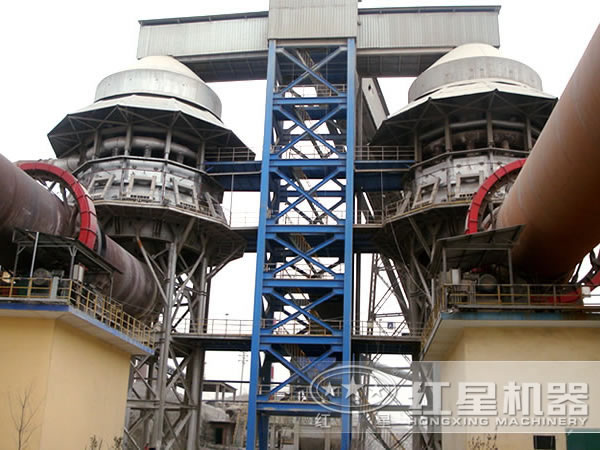 不同角度下的硅藻土回轉窯 不同角度下的硅藻土回轉窯