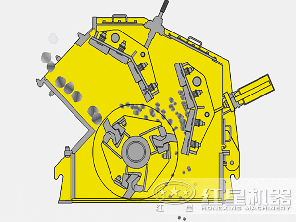 石灰石反擊式破碎機工作原理 石灰石反擊式破碎機工作原理