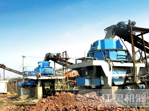 石子破碎生產線客戶現場圖二 石子破碎生產線客戶現場圖二