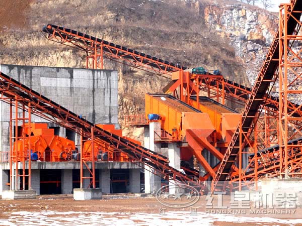 石子破碎生產線客戶現場圖三 石子破碎生產線客戶現場圖三