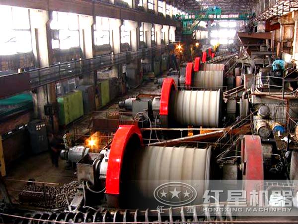 某室內磁選生產線客戶現場圖 某室內磁選生產線客戶現場圖