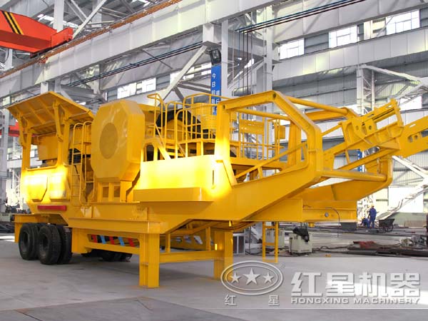 建筑垃圾移動粉碎機