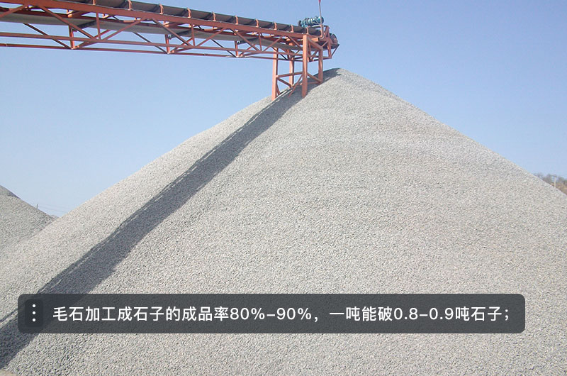 毛石和碎石的區別_毛石加工成碎石的加工費多少？