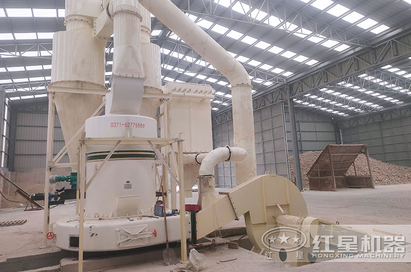 白云石磨粉機生產線現場圖 白云石磨粉機生產線現場圖