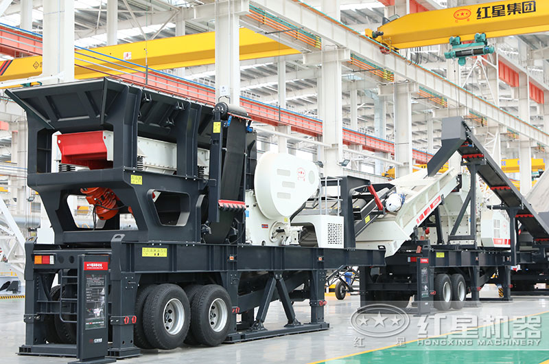 輪胎式移動破碎機圖片 輪胎式移動破碎機圖片