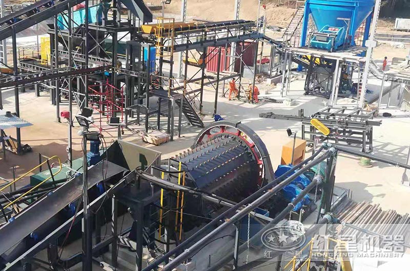 棒磨機工作現場實拍圖 棒磨機工作現場實拍圖