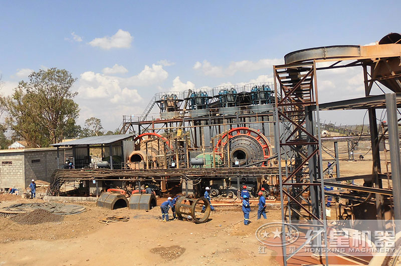 棒磨機工作現場實拍圖 棒磨機工作現場實拍圖