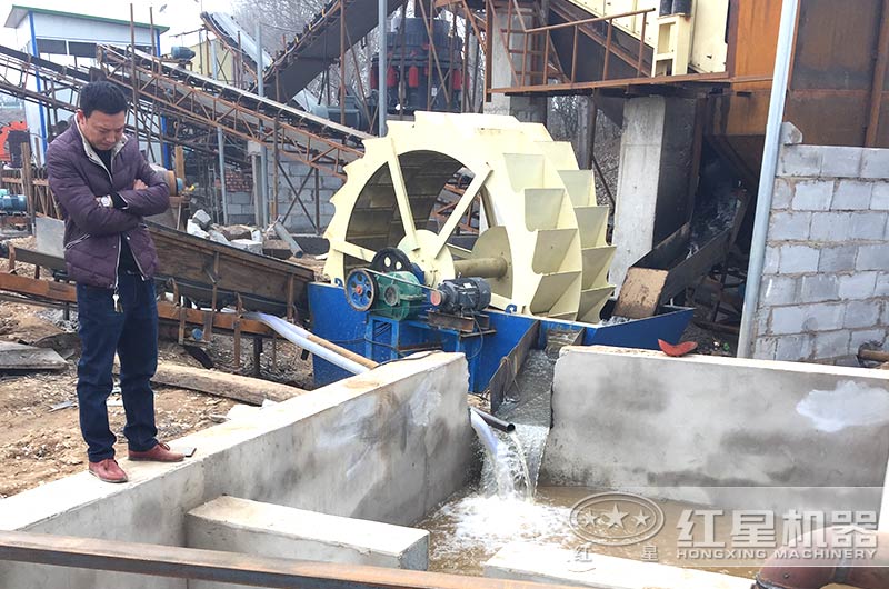 洗砂機工作現場圖片 洗砂機工作現場圖片