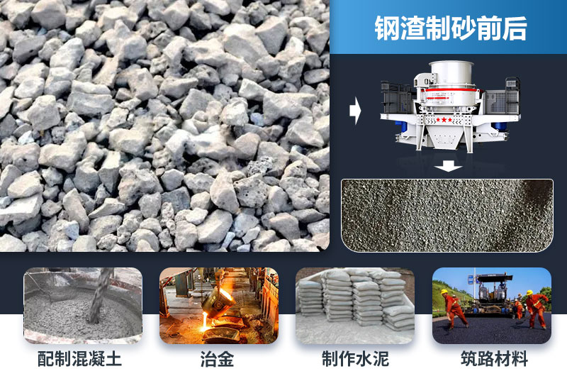 鋼渣制砂后應用領域 鋼渣制砂后應用領域