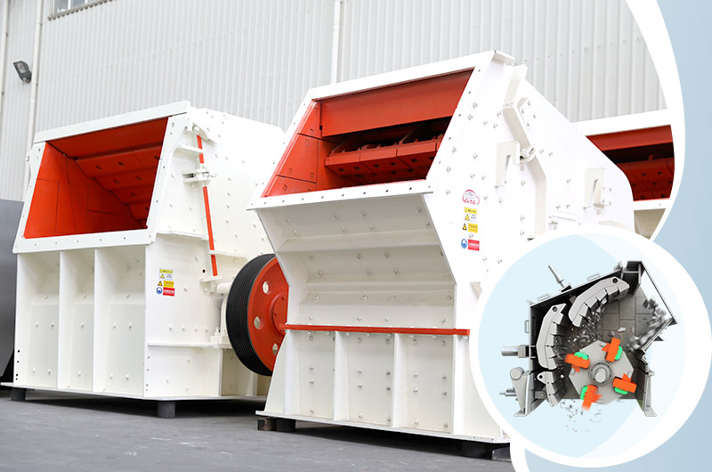 反擊式破碎機種類多、型號全