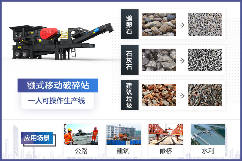 顎式移動破碎站應用 顎式移動破碎站應用