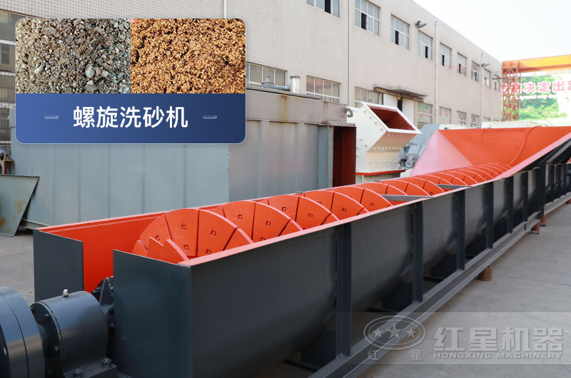 螺旋洗砂機優勢有哪些，一臺價格多少？附洗砂生產現場視頻