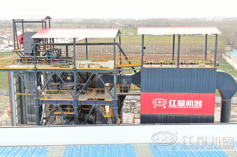 樓式制砂機工作現場圖片 樓式制砂機工作現場圖片