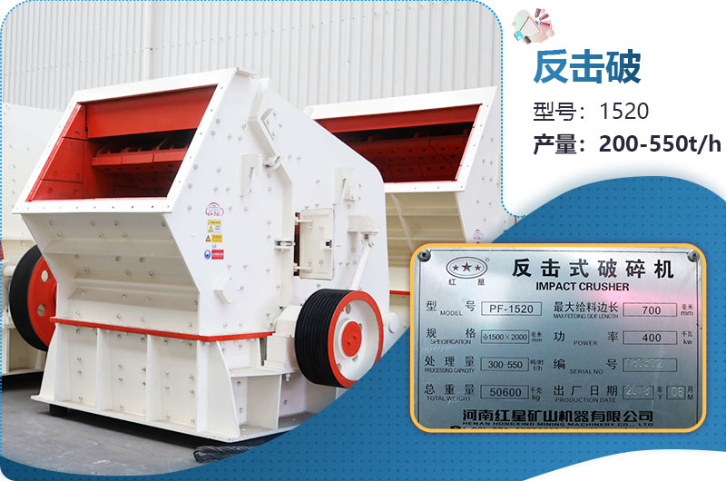 1520反擊破每小時產量多少？有多重？各項參數介紹