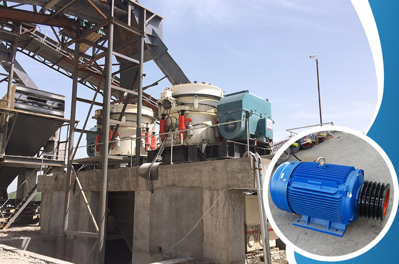 圓錐破碎機工作現場圖 圓錐破碎機工作現場圖