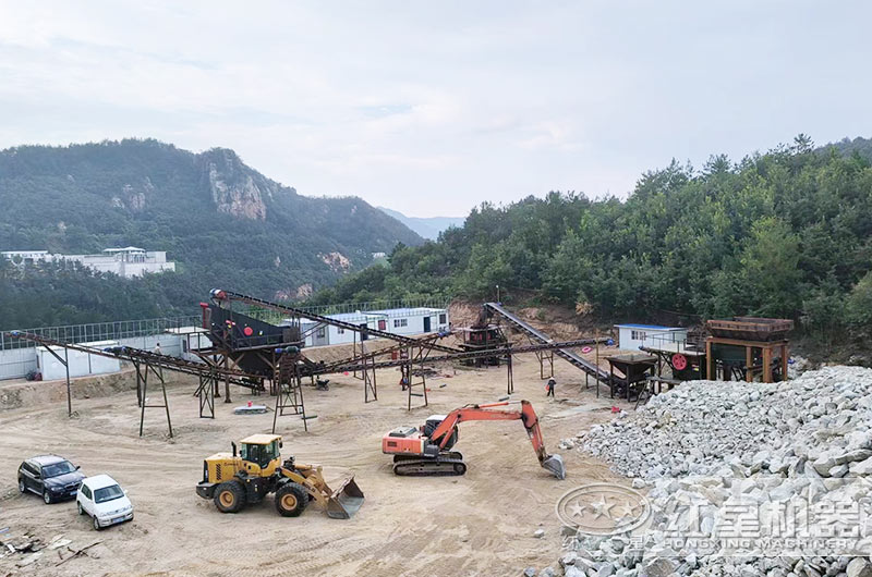 時產600噸石子生產線多少錢？