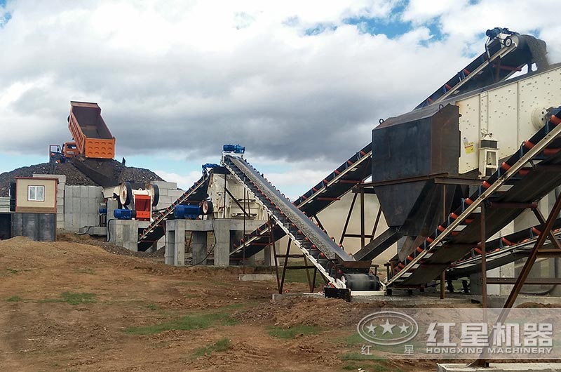 碎煤生產現場圖片