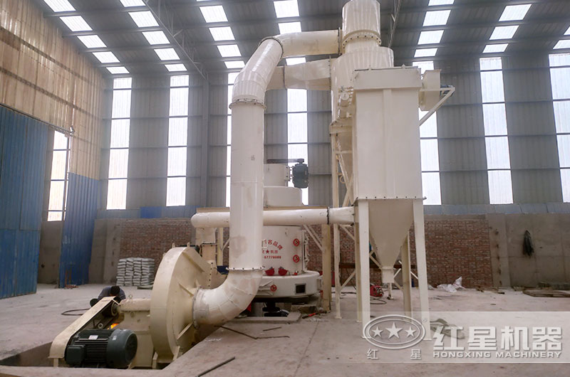 石英石磨粉生產線現場圖 石英石磨粉生產線現場圖