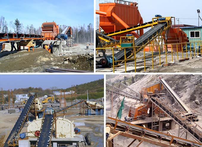 反擊式破碎機現場 反擊式破碎機現場