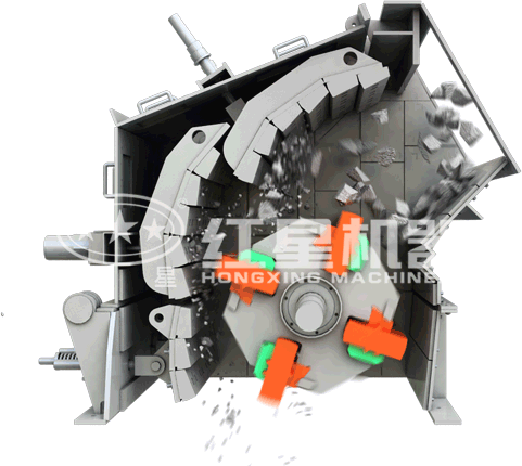 反擊式破碎機工作原理 反擊式破碎機工作原理