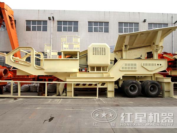 河南移動反擊式破碎站貴不？多少錢一臺？