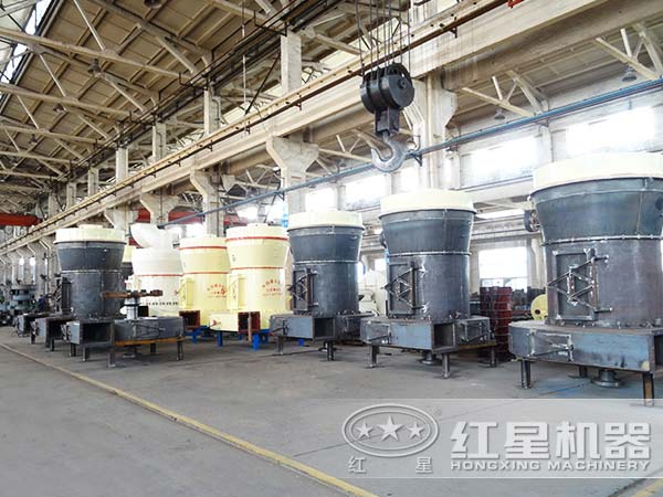 灰鈣雷蒙磨生產車間 灰鈣雷蒙磨生產車間