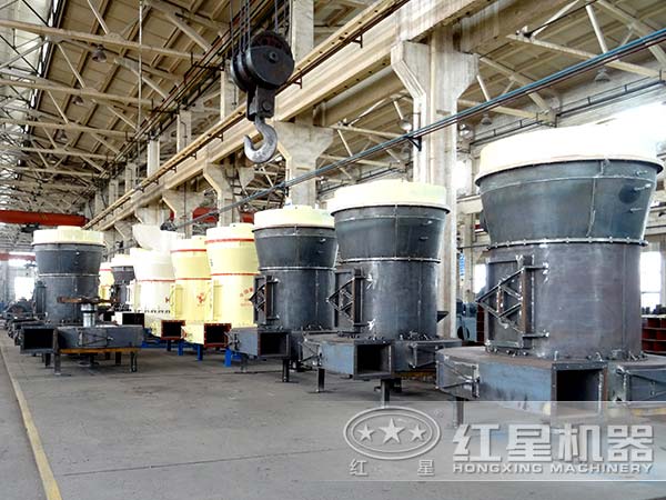 硅砂磨粉機生產車間 硅砂磨粉機生產車間