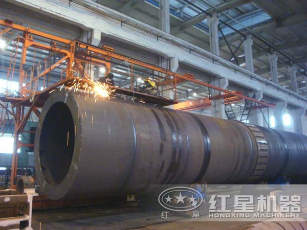 節能礦渣烘干機生產車間 節能礦渣烘干機生產車間