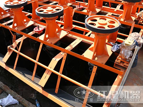 錳礦浮選機局部細節展示 錳礦浮選機局部細節展示