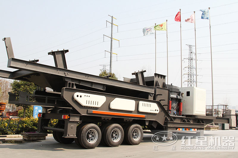 車載移動磕石機發貨現場 車載移動磕石機發貨現場