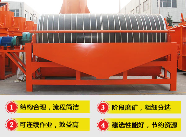永磁磁選機性能優勢 永磁磁選機性能優勢