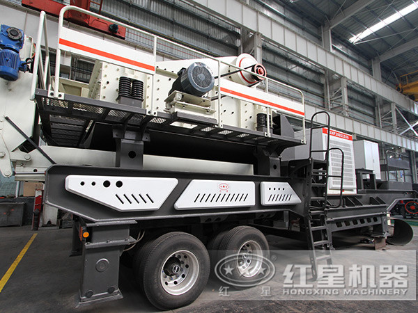 建筑垃圾移動破碎站 建筑垃圾移動破碎站