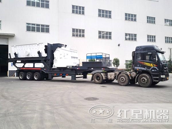 時產400噸流動汽車載式碾石機多少錢一臺？