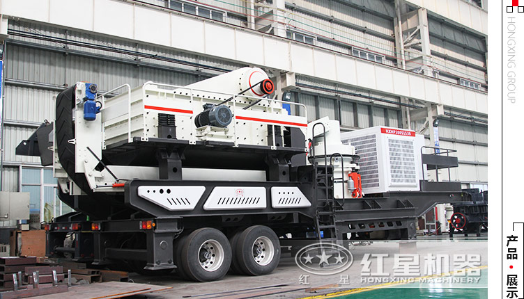 這部輪胎式移動青石破碎站作業零污染，價格還不貴，別猶豫啦！