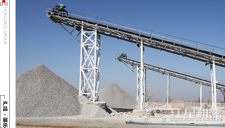 花崗巖石料加工現場 花崗巖石料加工現場