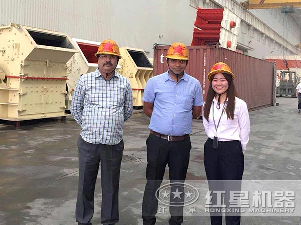 國際客戶來廠參觀細碎機 國際客戶來廠參觀細碎機