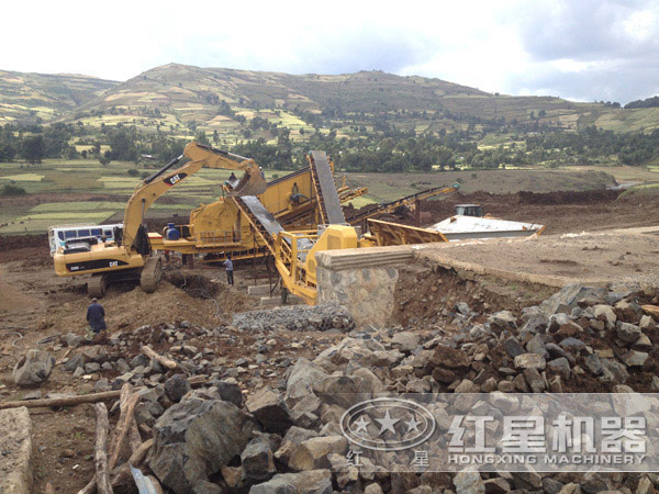 河南駐馬店建筑垃圾處理現場 河南駐馬店建筑垃圾處理現場