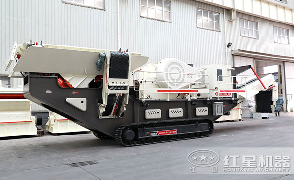 大型顎式履帶移動打砂機 大型顎式履帶移動打砂機