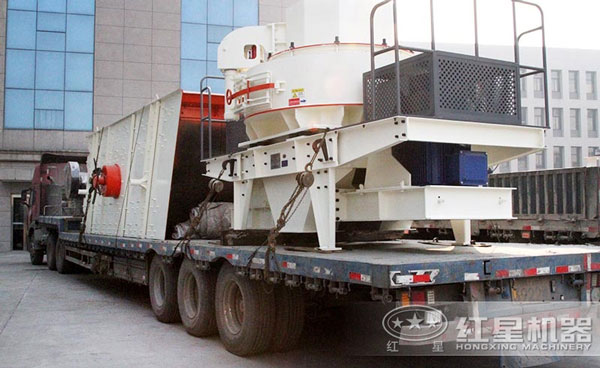 打沙機裝車發貨中 打沙機裝車發貨中