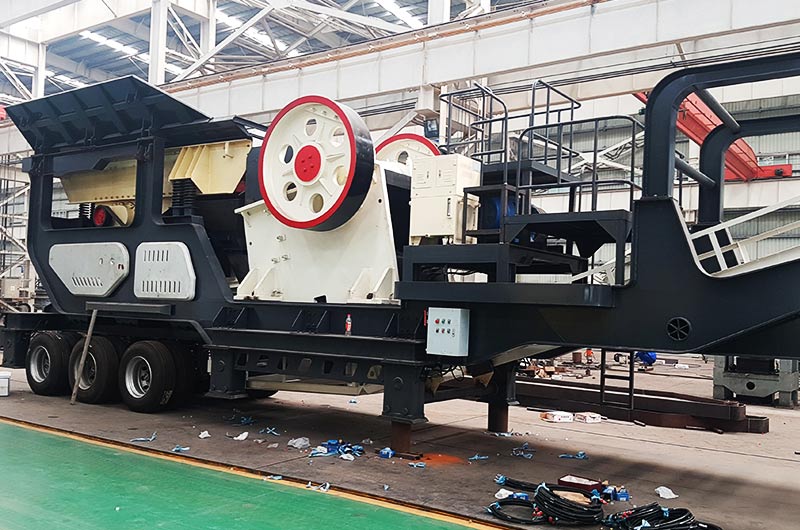 車載流動破碎石仔機，一體式作業，碎石更輕松