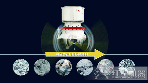 單缸圓錐破碎機多樣化的腔型擴大了破碎物料范圍 單缸圓錐破碎機多樣化的腔型擴大了破碎物料范圍